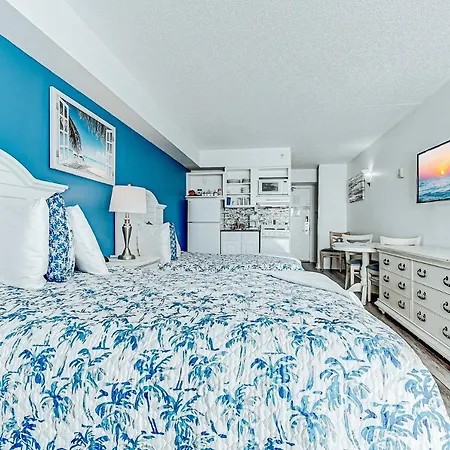 Ocean Front Comfy Condo W/Kitchen, Sleeps 4, Snowbird Paradise Myrtle Beach Exterior photo
